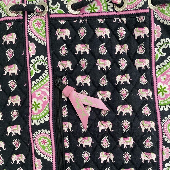 Very Bradley Elephant Drawstring Bag - Picture 2 of 7